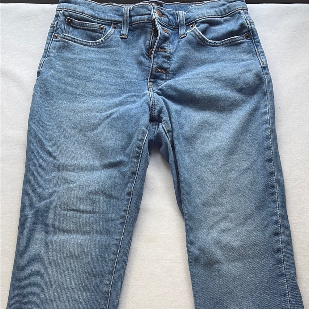 J. Crew - Light Blue Denim Jeans- Button fly size 28